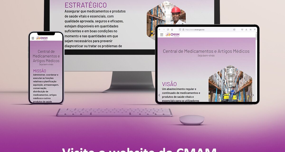 CMAM reforça presença digital com lançamento de um website